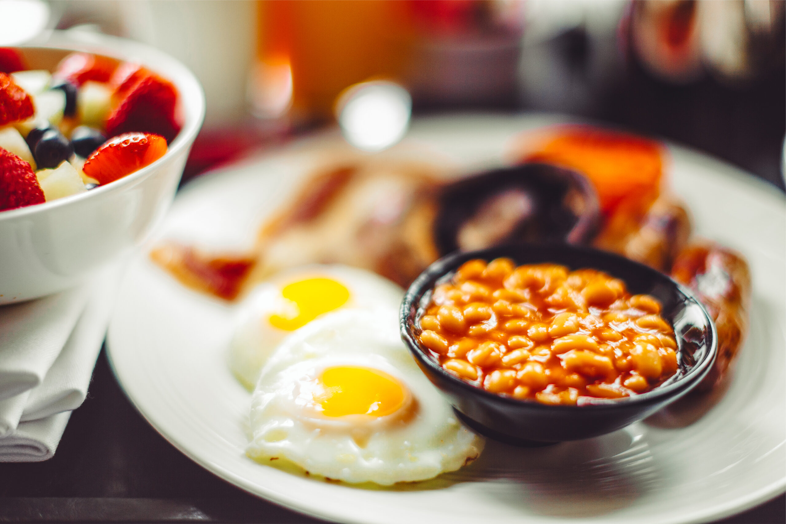 A Traditional Full English Breakfast